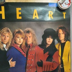 Vintage Heart Brigade Poster 1989 Original 36 x 24